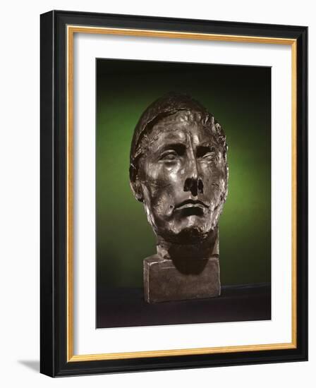 Pope Benedict Xv, 1915 (Bronze)-Auguste Rodin-Framed Giclee Print