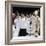 Pope Benedict XVI Acknowledges the Crowd as He Arrives for a Mass-null-Framed Photographic Print