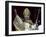 Pope Benedict XVI Waves to Pilgrims and Faithful fromSt. Peter's Basilica at the Vatican-null-Framed Photographic Print