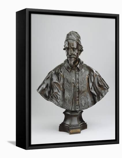 Pope Clement Ix, C.1669/78 (Bronze)-Giovanni Lorenzo Bernini-Framed Premier Image Canvas