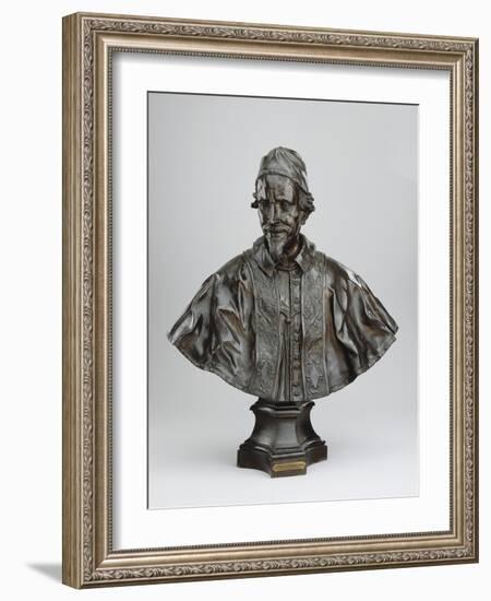 Pope Clement Ix, C.1669/78 (Bronze)-Giovanni Lorenzo Bernini-Framed Giclee Print