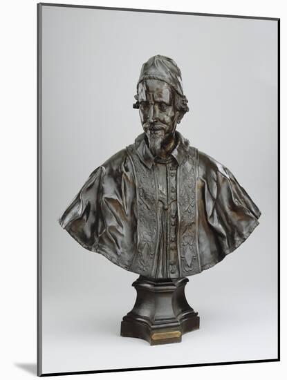 Pope Clement Ix, C.1669/78 (Bronze)-Giovanni Lorenzo Bernini-Mounted Giclee Print