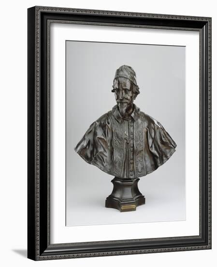 Pope Clement Ix, C.1669/78 (Bronze)-Giovanni Lorenzo Bernini-Framed Giclee Print