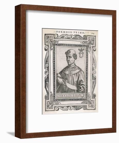 Pope Formosus-Cavallieri-Framed Art Print