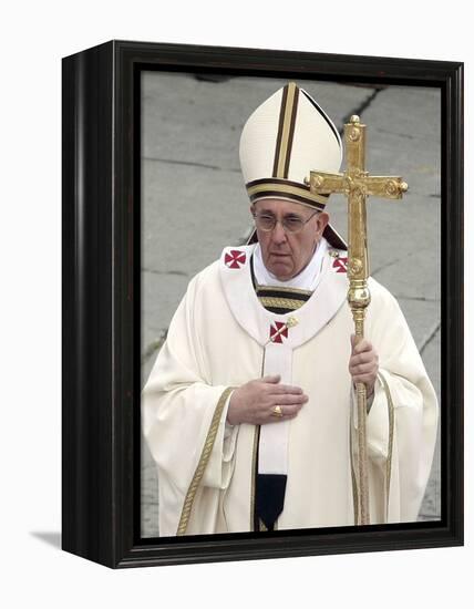 Pope Francis-null-Framed Stretched Canvas