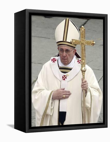 Pope Francis-null-Framed Stretched Canvas