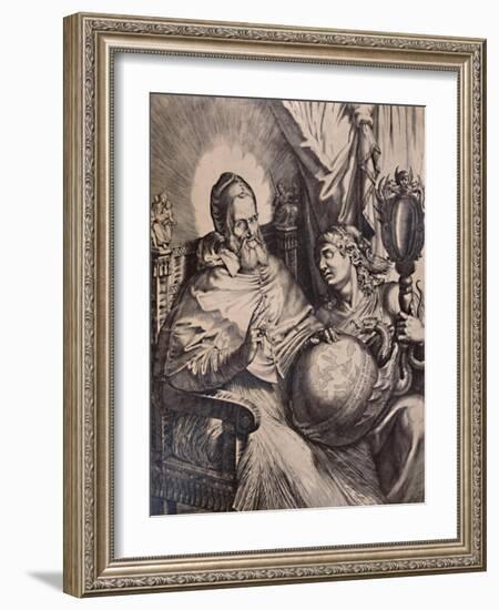 Pope Gregory XIII, 16th century (1894)-Bartolomeo Passarotti-Framed Giclee Print