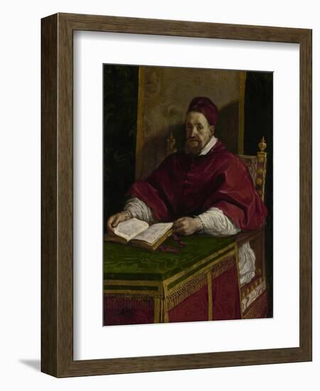 Pope Gregory XV, c.1622-23-Guercino-Framed Giclee Print