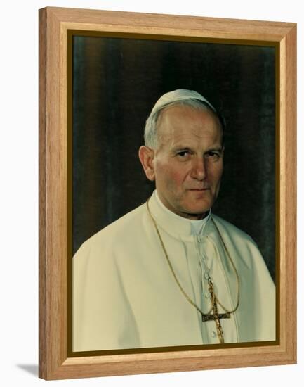 Pope John Paul II, 1978-null-Framed Premier Image Canvas