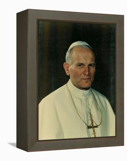 Pope John Paul II, 1978-null-Framed Premier Image Canvas
