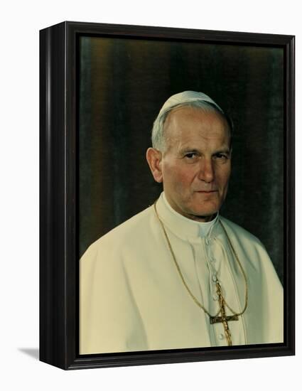 Pope John Paul II, 1978-null-Framed Premier Image Canvas