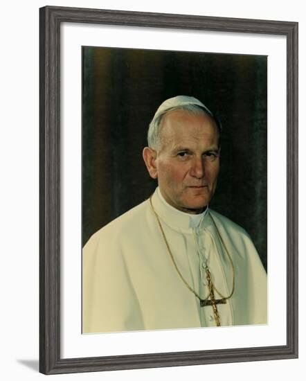 Pope John Paul II, 1978-null-Framed Photographic Print