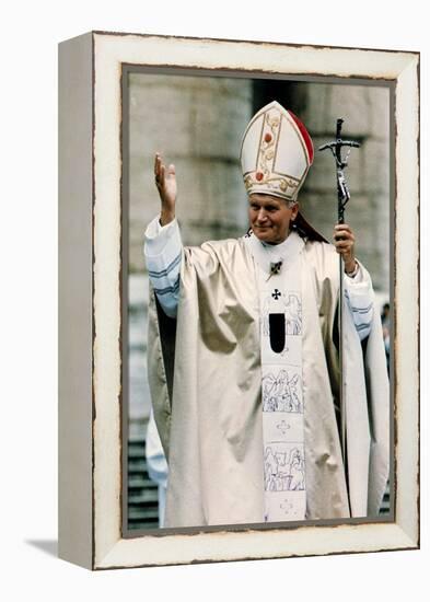 Pope John Paul II, 1978-null-Framed Premier Image Canvas