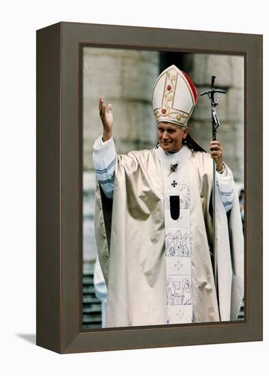 Pope John Paul II, 1978-null-Framed Premier Image Canvas