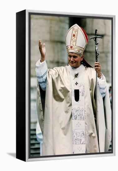 Pope John Paul II, 1978-null-Framed Premier Image Canvas