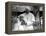 Pope John Paul II Holds His Arm Around Mother Teresa-null-Framed Premier Image Canvas