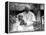 Pope John Paul II Holds His Arm Around Mother Teresa-null-Framed Premier Image Canvas