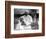 Pope John Paul II Holds His Arm Around Mother Teresa-null-Framed Photographic Print