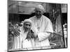 Pope John Paul II Holds His Arm Around Mother Teresa-null-Mounted Photographic Print