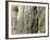 Pope John Paul II Rests His Hand on the Western Wall-null-Framed Photographic Print