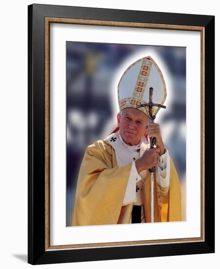 Pope John Paul II-null-Framed Art Print