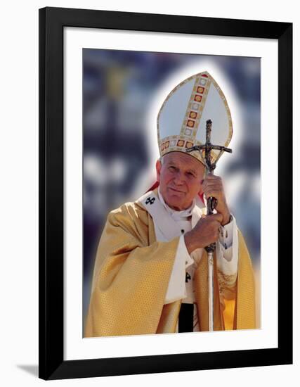 Pope John Paul II-null-Framed Art Print