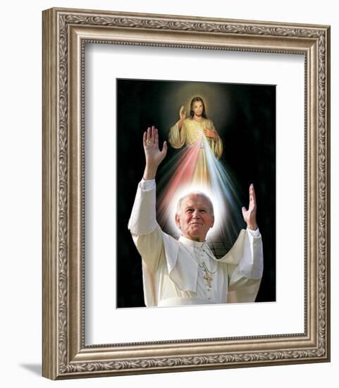 Pope John Paul II-null-Framed Art Print