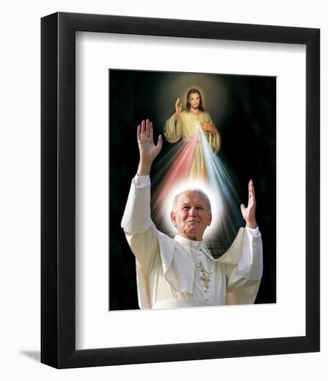 Pope John Paul II-null-Framed Art Print