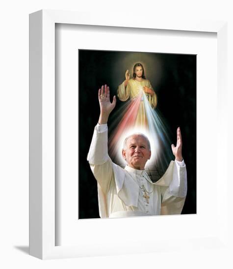 Pope John Paul II-null-Framed Art Print