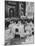 Pope John XXIII, with Bishops Kneeling in Prayer, St. Peter's Basilica, Opening of Vatican II-Hank Walker-Mounted Premium Photographic Print