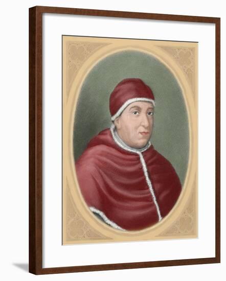 Pope Leo X (1475-1521), Italy-null-Framed Giclee Print