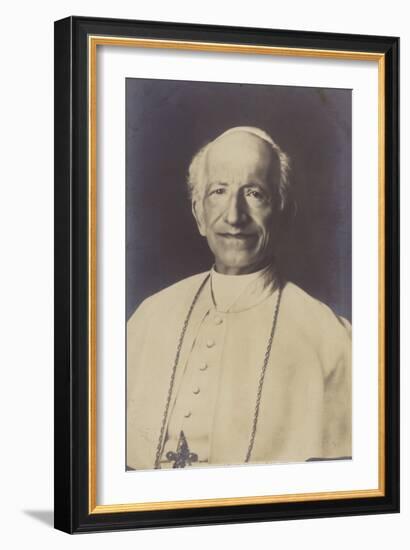 Pope Leo Xiii-null-Framed Photographic Print