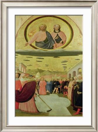 Pope Liberius Founding the Basilica Maria Della Neve' Giclee Print - Tommaso Masolino Da Panicale | Art.com