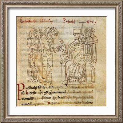 Pope Paschal II Delivering Bull to Gerardo' Giclee Print | Art.com