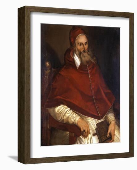 Pope Pius Iv, 1586-1600-Bartolomeo Passarotti-Framed Giclee Print