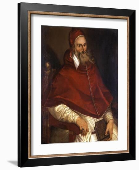 Pope Pius Iv, 1586-1600-Bartolomeo Passarotti-Framed Giclee Print