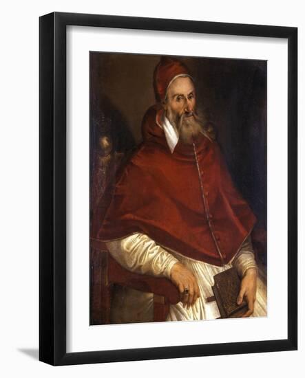 Pope Pius Iv, 1586-1600-Bartolomeo Passarotti-Framed Giclee Print