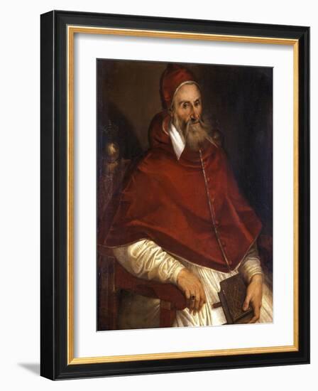 Pope Pius Iv, 1586-1600-Bartolomeo Passarotti-Framed Giclee Print