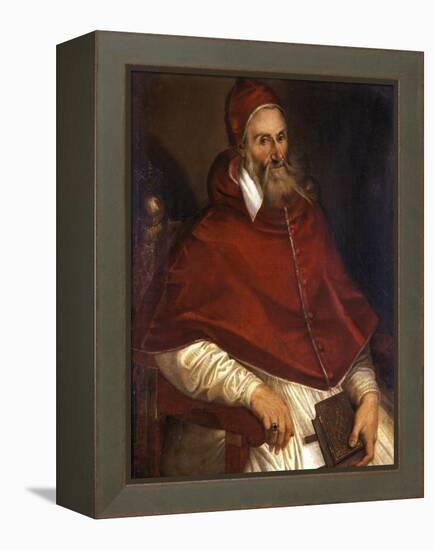 Pope Pius Iv, 1586-1600-Bartolomeo Passarotti-Framed Premier Image Canvas