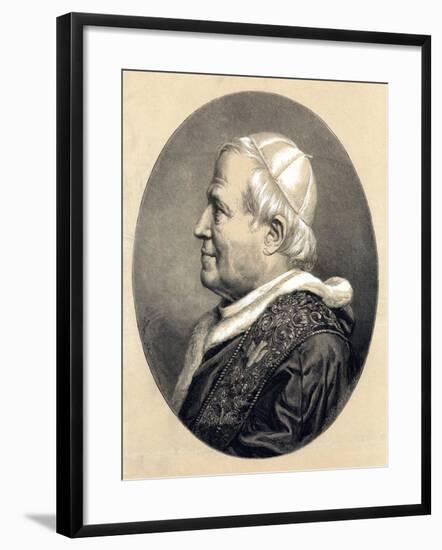 Pope Pius IX, 1846-null-Framed Giclee Print