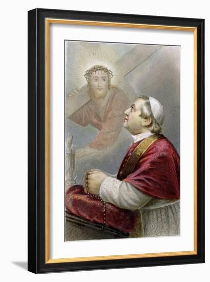 Pope Pius IX circa 1870-null-Framed Giclee Print