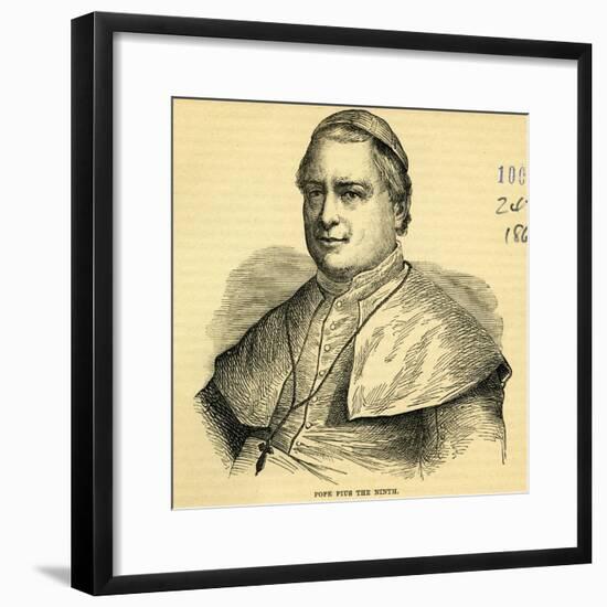 Pope Pius IX-null-Framed Giclee Print