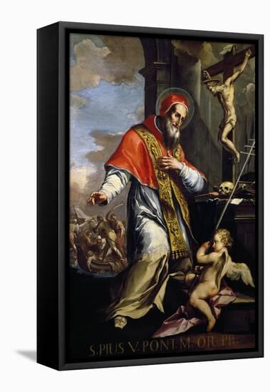 Pope Pius V-null-Framed Premier Image Canvas