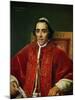 Pope Pius VII (1742-1823)-Jacques-Louis David-Mounted Giclee Print