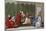 Pope Pius VII Delivering Agreement Reached Between Holy See and French Government-null-Mounted Giclee Print