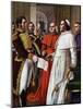 Pope Pius Vii, Prisoner at the Castle of Fontainebleau, Consented to Sign, on 25/01/1813, the Conco-Tancredi Scarpelli-Mounted Giclee Print