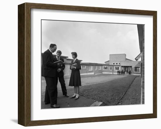 Pope Pius X School, Wath-Upon-Dearne, Rotherham, 1959-Michael Walters-Framed Photographic Print