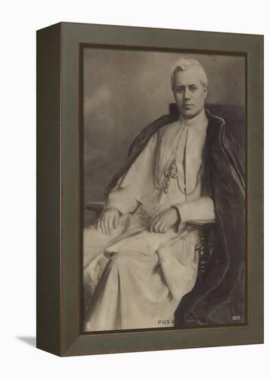 Pope Pius X-null-Framed Premier Image Canvas