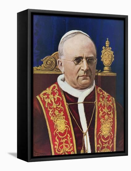 Pope Pius XI-Tancredi Scarpelli-Framed Premier Image Canvas