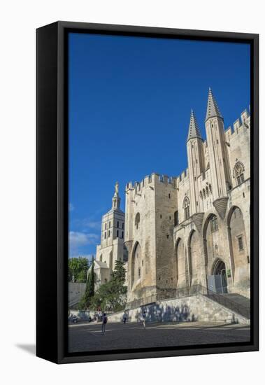 Pope's Palace, Avignon, Provence, France-Jim Engelbrecht-Framed Premier Image Canvas